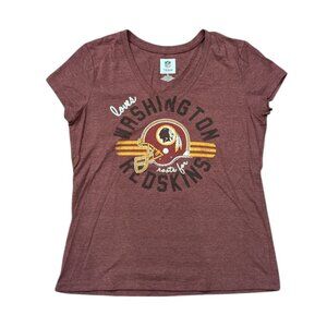 Washington Redskins Vintage NFL Team Apparel Women's Large Graphic T-Shirt Y2K